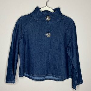 Adorable Crop Denim Jacket 💙